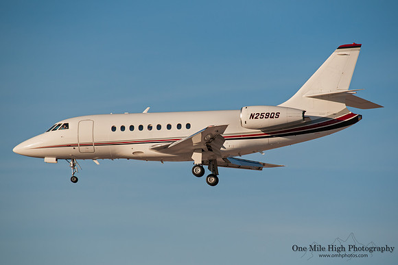 Dassault-Breguet Falcon 2000 (N259QS) - Net Jets Aviation