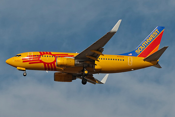 Boeing 737-7H4 (N781WN) - "New Mexico One"