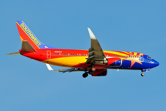 Boeing 737-3H4 (N383SW) - "Arizona One"