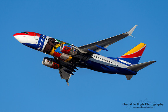 Boeing 737-7H4 (N280WN) - "Missouri One"