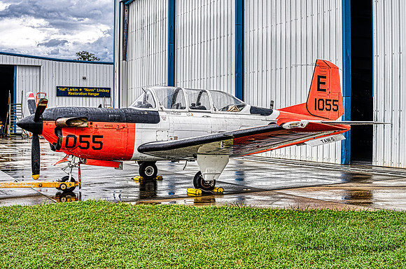 Beechcraft T-34C Mentor (BuNo 161055) - Valiant Air Command Warbird Museum
