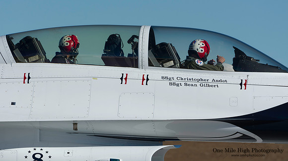 Lockheed F-16D Falcon - USAF Thunderbird #8