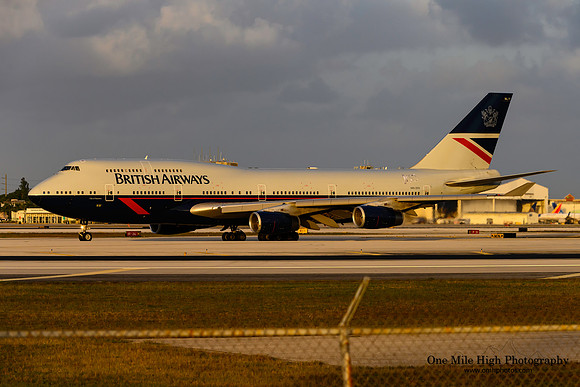 Boeing 747-436 (G-BNLY) - Landor Retro Livery