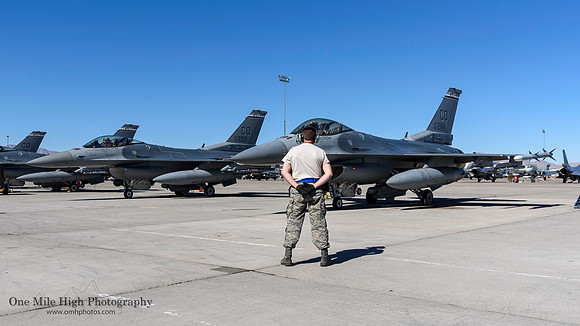 Lockheed F-16C-30-CF Falcon (87-0284) - "Scrappy"