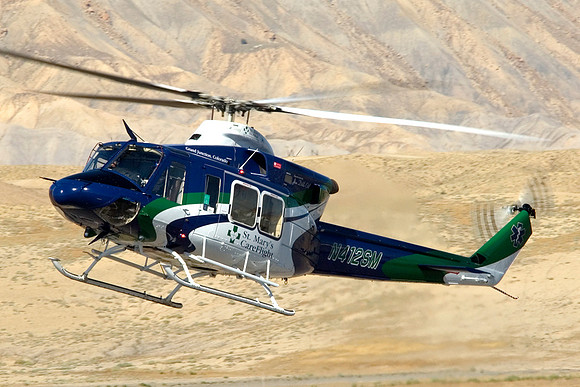 Bell 412 (N412SM) - St. Mary's