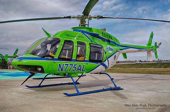 Bell 407 (N775AL) - AirLife (Cheyenne Medical Center)