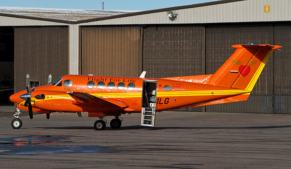 Beechcraft BE-200 King Air  (N203LG) - St Anthony's Flight For Life