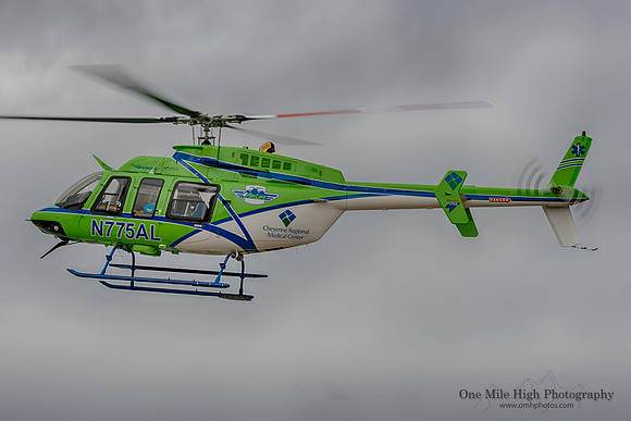 Bell 407 (N775AL) - AirLife (Cheyenne Medical Center)