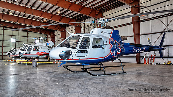Eurocopter AS350 B3 (N255LF) - Air Methods (HDR Edit)