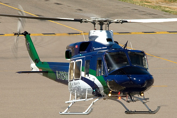 Bell 412 (N412SM) - St. Mary's