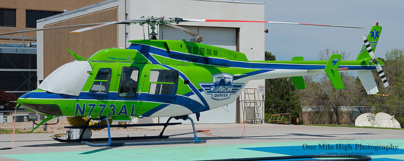 1997 Bell 407 (N773AL) - AirLife Denver Operated by Air Methods