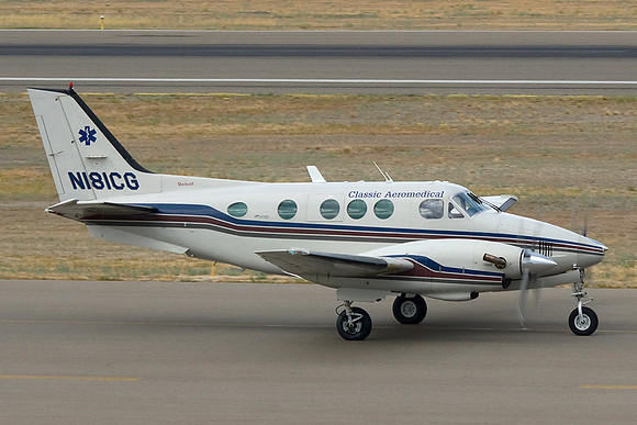 Beechcraft BE-90 King Air (N181CG) - Classic Aeromedical