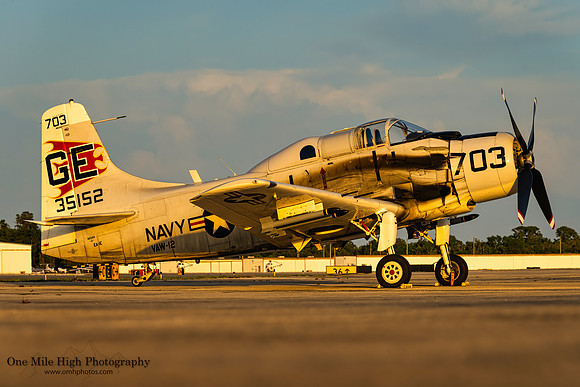 1955 Douglas EA-1E Skyraider (N65164) - Cavanaugh Flight Museum