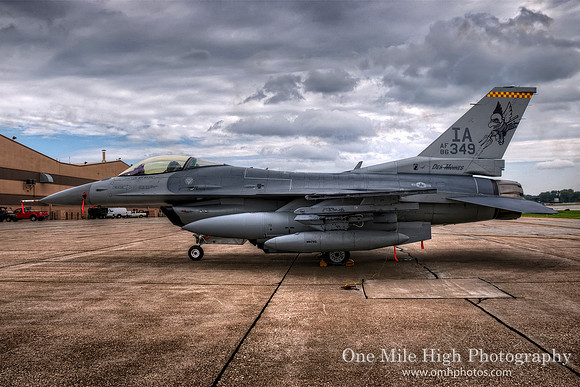 Lockheed Martin F-16C (86-0349) - 132nd Fighter Wing