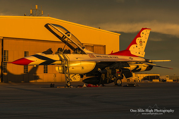 Lockheed Martin F-16DM-52-CF Falcon (91-0479) - USAF Thunderbird #8