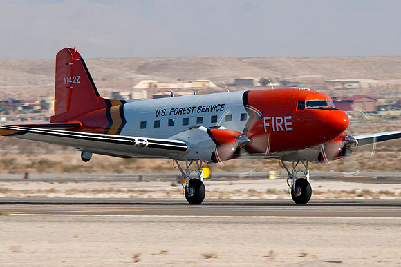Douglas DC-3 (N142Z) - US Forest Service