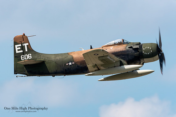1955 Douglas AD-6 Skyraider (N39606) - Cavanaugh Flight Museum (Wiley Coyote)