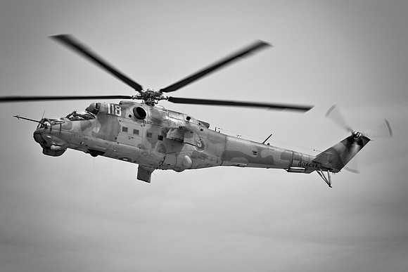 Mi-24 Hind (NX118NX) - Cold War Air Museum