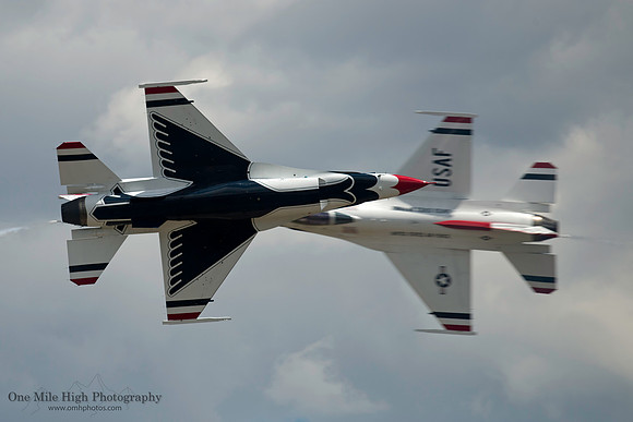 USAF Thunderbird #5 & #6 - Lead and Opposing Solos