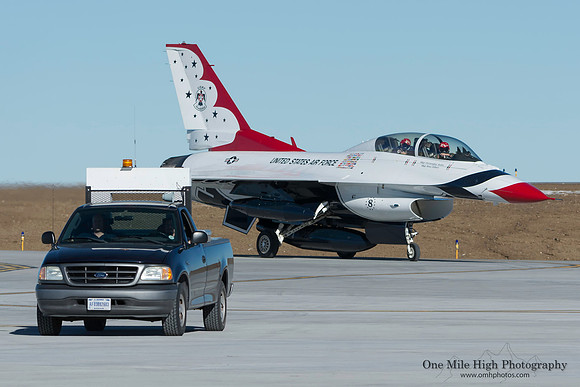 Lockheed F-16D Falcon - USAF Thunderbird #8