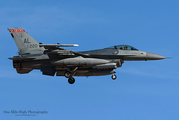 Lockheed F-16C-30-CF Falcon (87-0220) - 100th Fighter Squadron