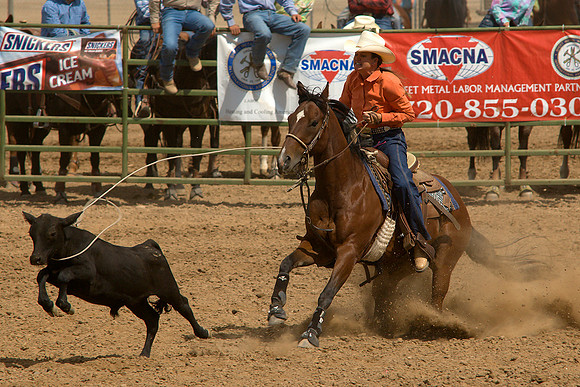 CPRA 2007 Finals - Ladies Breakback Roping