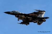 Lockheed F-16C-25-CF Falcon (84-1301) - "Blizzard Scheme"