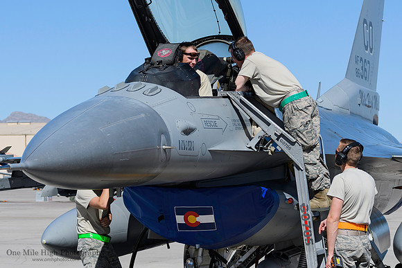 Lockheed F-16C-30-CF Falcon (86-0367) - 120th Fighter Squadron