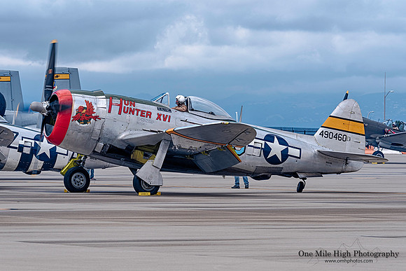 1944 Republic P-47D Thunderbolt (NX9246B) - "Hun Hunter XVI"