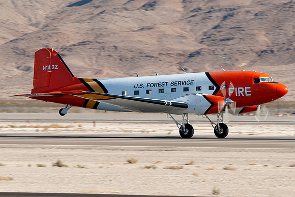 Douglas DC-3 (N142Z) - US Forest Service