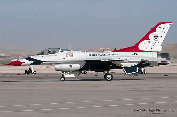 USAF Thunderbird #6 - Opposing Solo