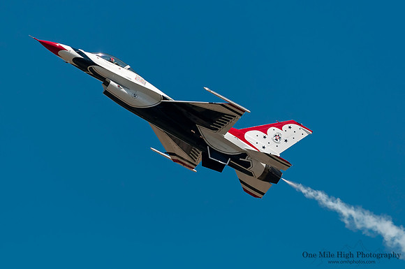USAF Thunderbird #5 - Lead Solo (Maj. Blaine Jones)