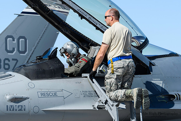 Lockheed F-16C-30-CF Falcon (87-0227) - 120th Fighter Squadron