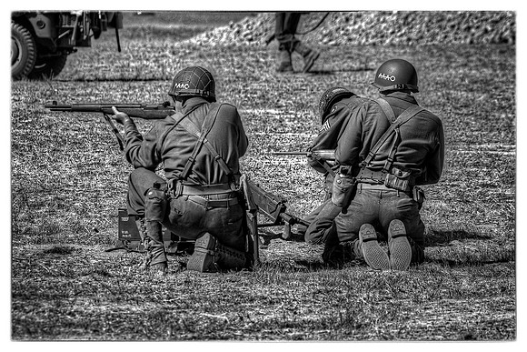 WWII Re-enactment - National Radial Engine Expo (Akron, CO)