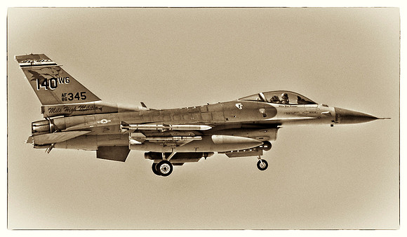 Lockheed Martin F-16C (86-0345) - 120th Fighter Squadron