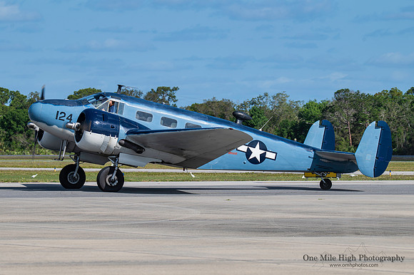 1943 Beech RC-45J (N4207) - American Airpower Heritage Flying Museum