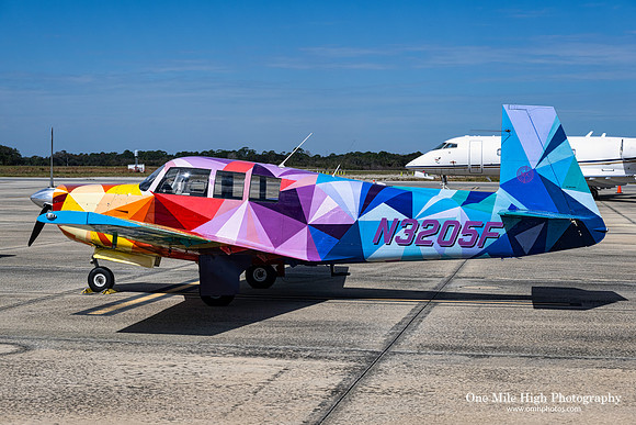 1968 Mooney M20F (N3205F)