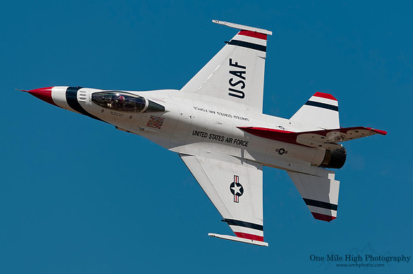 USAF Thunderbird #6 - Opposing Solo (Maj. Jason Curtis)