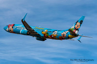 Boeing 737-990 (N318AS) - "Spirit of Disneyland II"