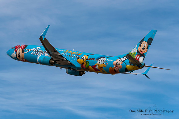 Boeing 737-990 (N318AS) - "Spirit of Disneyland II"