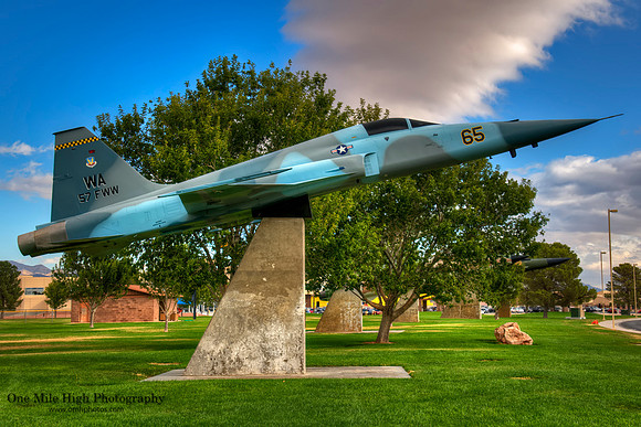 Northrop F-5 Static - Nellis AFB, NV