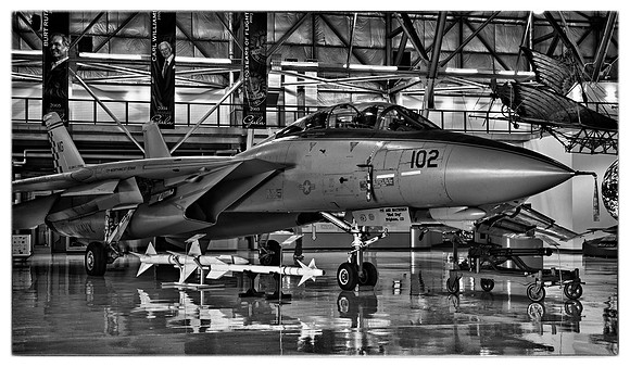 Grumman F-14A Tomcat - VF-211 Checkmates - Wings Over the Rockies Museum