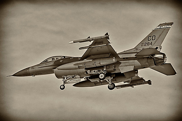 Lockheed Martin F-16C (87-0284) - 120th Fighter Squadron