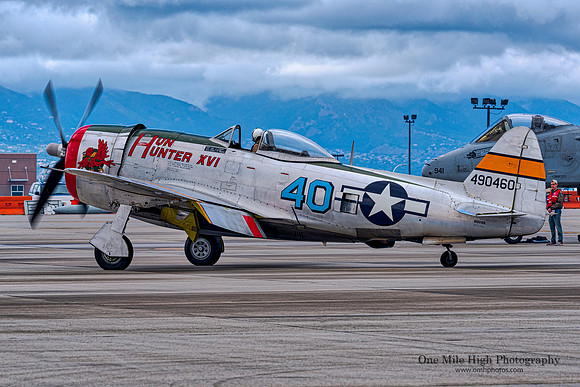 1944 Republic P-47 Thunderbolt (NX9246B) - "Hun Hunter XVI"