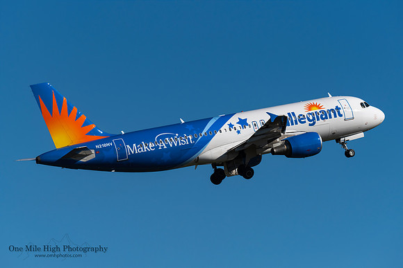 Airbus A320-214 (N218NV) - "Make-A-Wish"