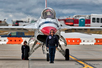 Lockheed F-16C Falcon - USAF Thunderbird #1 (Lt Col Jason Heard)