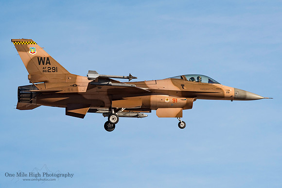 Lockheed F-16C-32-CF Falcon (86-0291)
