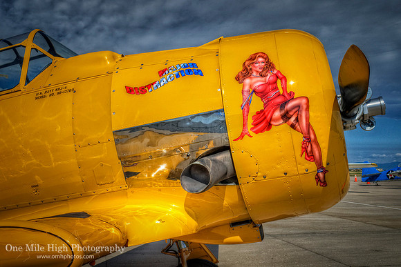 1957 North American SNJ-4 Texan (N736V) - "Major Distraction"