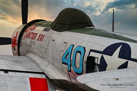 1944 Republic P-47 Thunderbolt (NX9246B) - "Hun Hunter XVI"