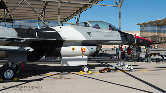 Lockheed F-16C-32-CF Falcon (87-0313) - 64th Aggressor Squadron